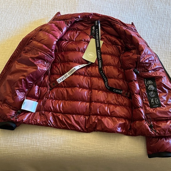Canada Goose Men's Crofton Jacket - Inferno Red - Large - Picture 2 of 8